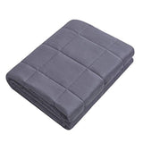 Weighted Idea Premium Weighted Blanket | 20 lbs | 60''x80'' | Cotton | Grey | for Adult Women and Men