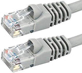 Monoprice 50FT 24AWG Cat6 500MHz Crossover Ethernet Bare Copper Network Cable - Orange
