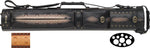 InStroke 3 Butt and 7 Shaft Tooled Pool Cue Cases Color: Rust