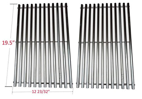 GS7528 Stainless Steel Cooking Grates Replacement For Weber Genesis E and S series gas grills Models, Set of 2