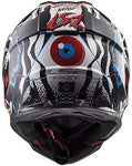 LS2 Helmets Motorcycle & Powersports Helmet's Off-Road Fast Mini V2 (Strong Red Blue, Medium)