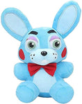 TOP Satisfied 7" Five Nights at Freddy's FNAF 15-18cm TV Movie Horror Game Plush Dolls Horror Game Plushie Toy Lovely Gift (Blue Bonnie)