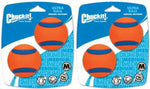 Chuckit Ball Ultra Ball Medium 4-Pack (2 x 2-Pack), Dog Fetch Toy