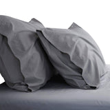 Bedsure Standard Pillowcase Set of 2 Pillowcase Covers Flannel Pillowcases Grey Pillowcase Sham