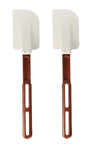 Vollrath 52026 High-Temp Silicone Spatulas, Set of 2 (16 1/2-Inch, NSF)