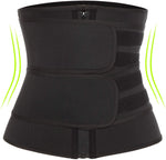 KIWI RATA Neoprene Sauna Waist Trainer Corset Sweat Belt for Women Weight Loss Compression Trimmer Workout Fitness