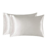 Bedsure Standard Pillowcase Set of 2 Pillowcase Covers Flannel Pillowcases Grey Pillowcase Sham