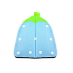 Spring Fever Small Big Animal Strawberry Guinea Pigs Rabbit Dog Cat Puppy Pet Fleece House Indoor Water Resistant Beds
