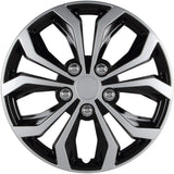 Pilot Automotive WH555-16GM-B Universal Fit Spyder Wheel Cover [Set of 4]