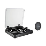 Audio Technica AT-LP60BK Fully Automatic Belt-Drive Stereo Turntable, Black