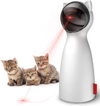 Ceenda Cat Laser Toy Automatic, Interactive Cat Toy for Indoor Cats, Kitten ,Dogs, USB Charging/ Battery Powered , 5 Adjustable Cat Laser Modes