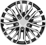 Pilot Automotive WH555-16GM-B Universal Fit Spyder Wheel Cover [Set of 4]