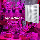 GardGuard LED Grow Light Indoor Plant Lights Full Spectrum 75W Panel Grow Lamp with Timer for Seeds, Vegetables and Flowers (2 Pack)