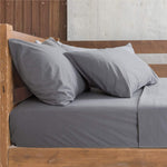 Bedsure Standard Pillowcase Set of 2 Pillowcase Covers Flannel Pillowcases Grey Pillowcase Sham