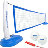 GoSports Splash Net PRO Pool Volleyball Net Includes 2 Water Volleyballs and Pump