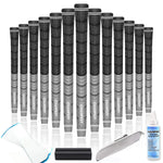 Champkey Multi Compound Golf Grips Set of 13 (5 Oz Solvent,Hook Blade,15 Tapes & Vise Clamp Available)-Choose Between 13 Grips & All Repair Kits and 13 Grips & 15 Tapes