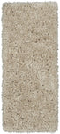 Ottomanson Flokati Collection Faux Sheepskin Shag Runner Rug, 2'X5', Beige