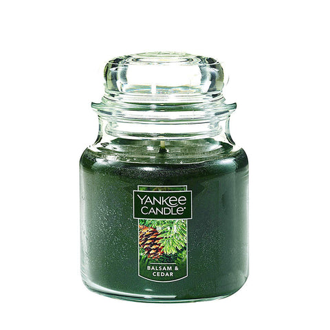 Yankee Candle Large Jar Candle, Balsam & Cedar