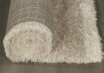 Ottomanson Flokati Collection Faux Sheepskin Shag Runner Rug, 2'7"X5', Beige