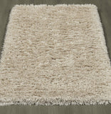 Ottomanson Flokati Collection Faux Sheepskin Shag Runner Rug, 2'7"X5', Beige