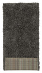 Ottomanson Flokati Collection Faux Sheepskin Shag Runner Rug, 2'X5', Dark Grey