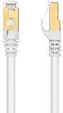 Maximm Cat7 Ethernet Cable, 15 Feet, Green, 5-Pack - Pure Copper - RJ45 Gold-Plated Snagless Connectors 600 MHz, 10 Gbps. for Fast Network & Computer Networking + Cable Clips and Ties