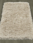 Ottomanson Flokati Collection Faux Sheepskin Shag Runner Rug, 2'X5', Beige